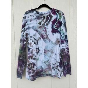 Bread & Boxers Men's XL Long Sleeve Tie-Dye Shirt